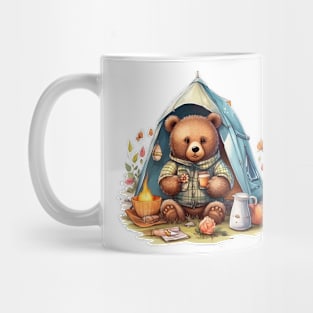 Camping Bear #5 Mug